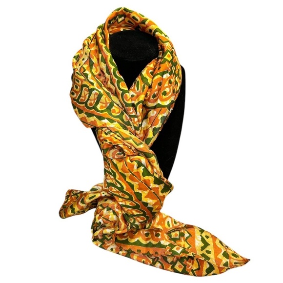 Vintage Scarf by B.H. Wragge for Julius Garfinckel & Co - Picture 1 of 6